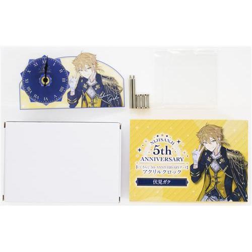 にじさんじ 5th Anniversaryグッズ アクリルクロック 伏見ガク