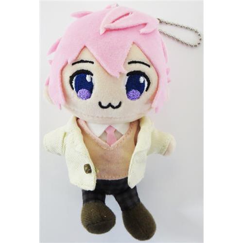 すとぷり ぬいぐるみきーほるだー 制服ver. さとみ すとろべりー