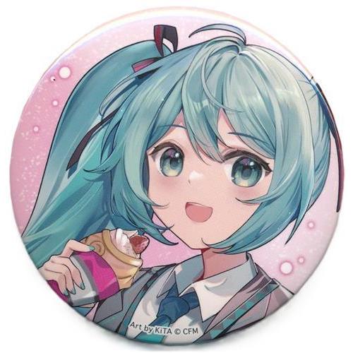 初音ミク はんなり京都 ラッキー缶バッジBOX D ボーカロイド ボカロ