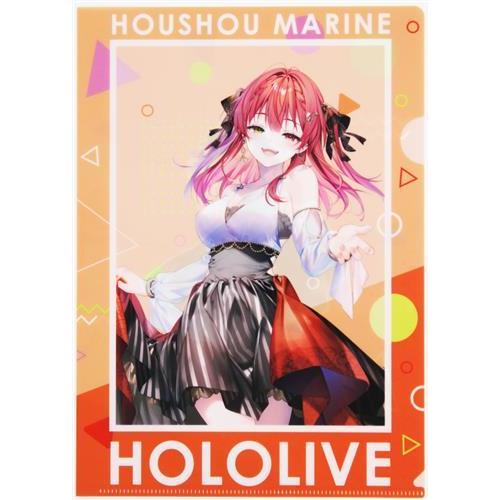 ホロライブ クリアファイル 宝鐘マリン hololive×GiGO ホロライブ クリアファイル 宝鐘マリン hololive×GiGO