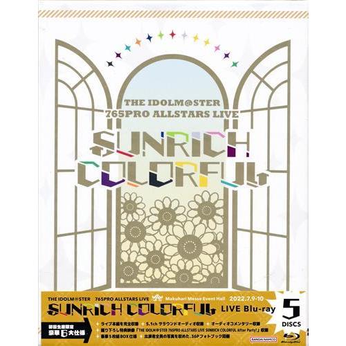 THE IDOLM＠STER 765PRO ALLSTARS LIVE SUNRICH COLORFUL Blu-ray 初回 