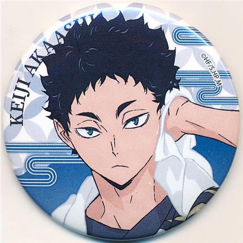 ハイキュー 極楽湯 缶バッジ お風呂ver. ハイキュー×極楽湯 RAKU SPA トレーディング缶バッジ お風呂ver. 赤葦