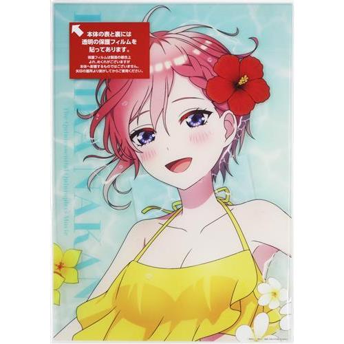 ひこくじ 映画 五等分の花嫁 summer party A賞 A3クリアボード 中野一 