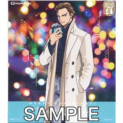新機動戦記ガンダムW GUNDAM Cafe Christmas Party 2021 ミニ色紙風 