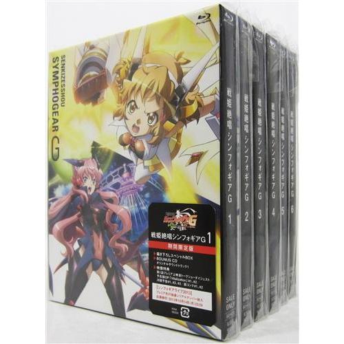 戦姫絶唱シンフォギアG 期間限定版 全6巻セット ブルーレイ 