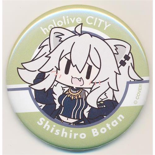 ホロライブ 5th 缶バッジ獅白ぼたん hololive 5th fes ホログラム缶バッジ 獅白ぼたん