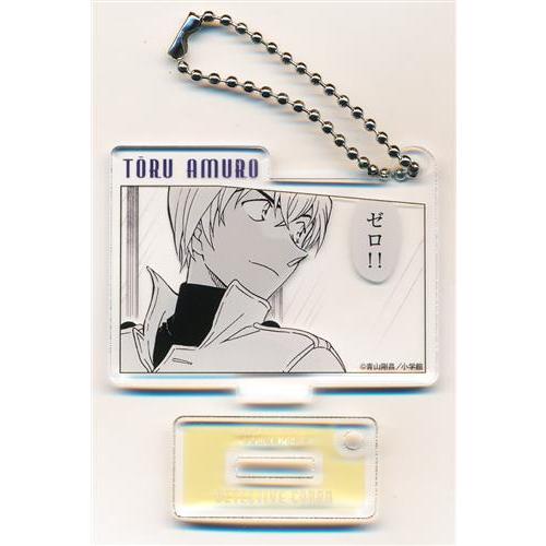 コナンランド 公式アプリ アクリルキーホルダー 降谷零 安室透 缶