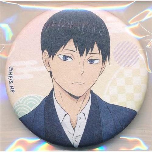 ハイキュー 和紙風トレーディング缶バッジ 影山飛雄 : らしんばん通販