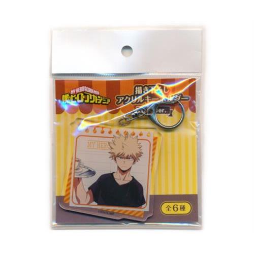 僕のヒーローアカデミア　爆豪勝己　通形ミリオ　キーホルダー　文房具カフェ 僕のヒーローアカデミア×TOWER RECORDS CAFE 描き下ろしアクリル