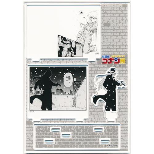 値下げ❗️【名探偵コナン連載30周年記念オフィシャルグッズ】ジンの額入り複製原画 名探偵コナン -連載30周年記念- 名探偵コナン展 コミックアクリル