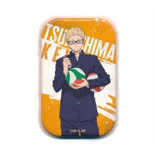 ハイキュー スクエア缶バッジコレクション 月島蛍 : らしんばん通販