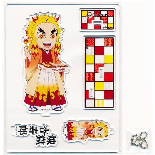 鬼滅の刃×築地銀だこ ビッグアクリルスタンド&アクリルキーホルダー