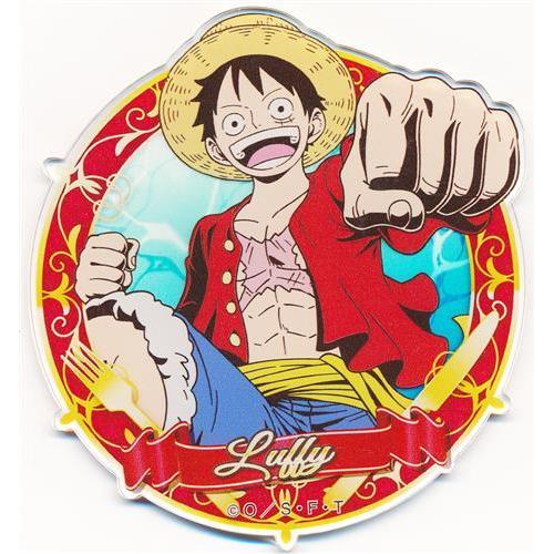 レア JUMP SHOP オリジナルコースター ONE PIECE ルフィ ONE PIECE オリジナルアクリルコースター モンキー・D・ルフィ