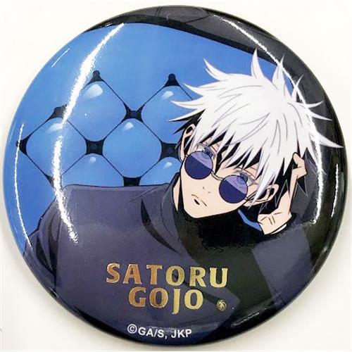 呪術廻戦 トレーディング缶バッジ ?Chair:Blue? 五条悟 (箔押し