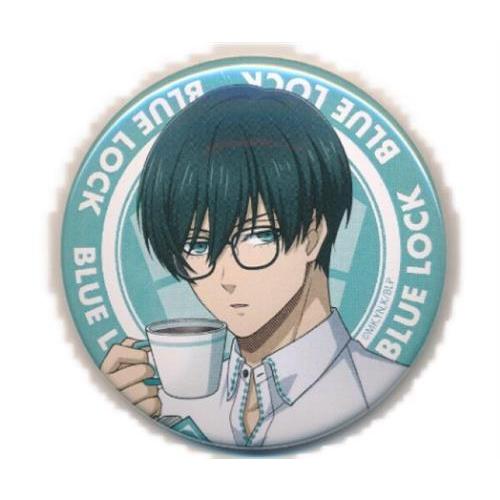 ブルーロック 缶バッジ 04 メガネver. 描き下ろしイラスト 糸師凛