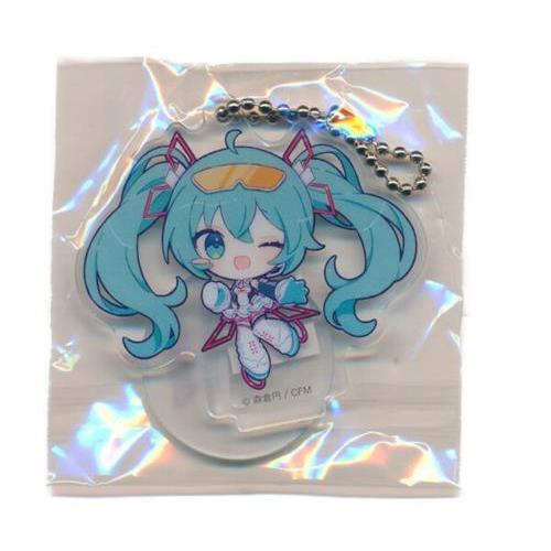 【非売品　新品未開封品】ポカリスエット アクリル キーホルダー 初音ミク 初音ミク GTプロジェクト アクリルキーチェーン Vol.1 レーシングミク