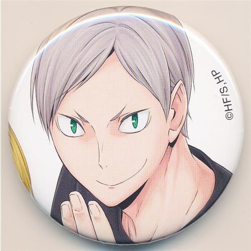 ハイキュー トレーディング カンバッジ(缶バッジ) A 版権ビジュアル 灰