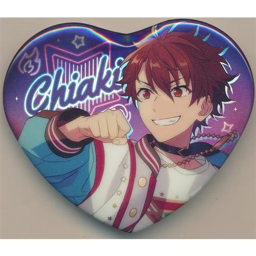 あんさんぶるスターズ 中国限定 7周年 カーニバル ハート缶バッジ 守沢