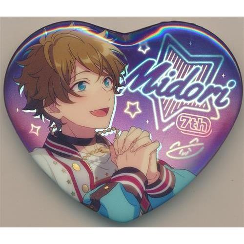 あんさんぶるスターズ 中国限定 7周年 カーニバル ハート缶バッジ 高峯