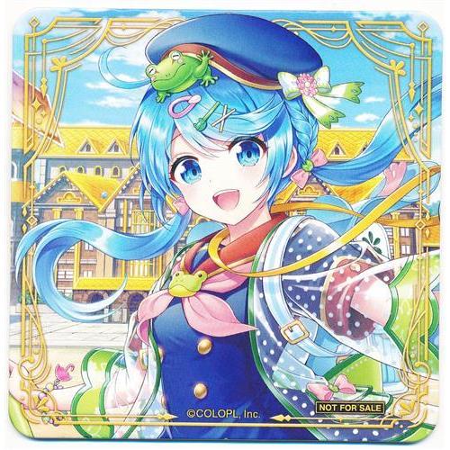 白猫プロジェクト NEW WORLD'S×THEキャラCAFE コースター 前半 ツユハ