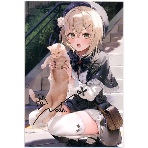 ぶいすぽっ 誕生日記念 2024 複製箔押しサイン入りポストカード 胡桃の