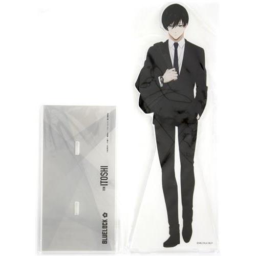 未開封　アクリルメガフィギュア TEイラスト 糸師凛　非売品　オリジナルアートカ 未開封ブルーロック アクリルメガフィギュア TEイラスト 糸師凛 BLACK