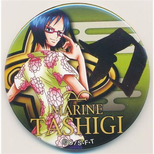 ONE PIECE 輩?YAKARA? 缶バッジ 第5弾 PINK&GOLD たしぎ ワンピース