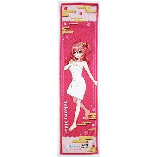 ホロライブ ホロライブ0期生×極楽湯 RAKU SPA フロライフ マフラー