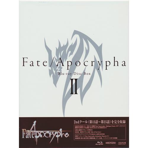 Fate/Apocrypha Blu-ray Disc BOX II 完全生産限定版 フェイト DVD