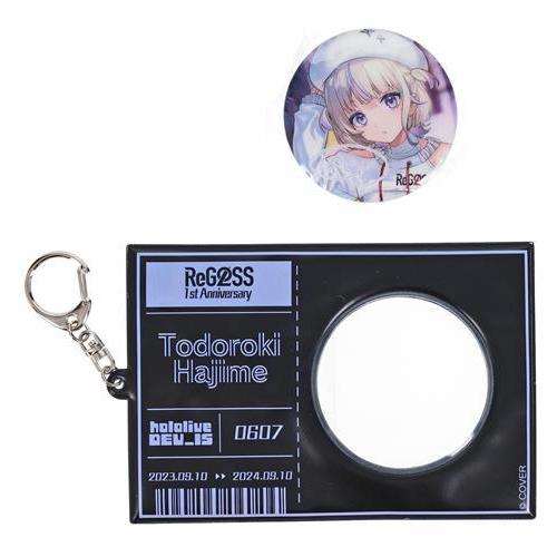 ホロライブ DEV_IS ReGLOSS 活動1周年記念 缶バッジ&缶バッジホルダー 