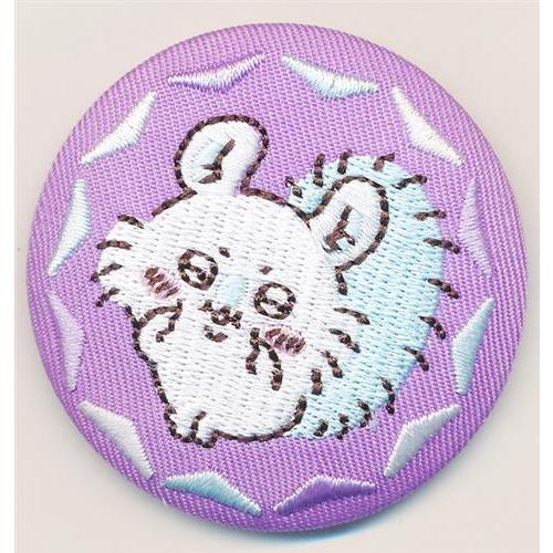 ちいかわ 刺繍缶バッジビスケット モモンガ : らしんばん通販 Yahoo!店