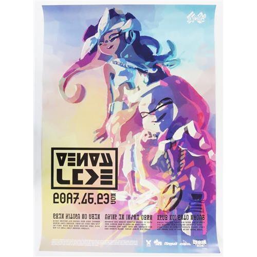 スプラトゥーン 2 テンタライブ告知ポスター テンタクルズ