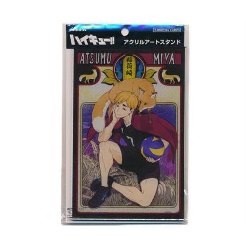 ハイキュー 描き下ろし 宮侑 アクリルアートスタンド 飛翔Ver