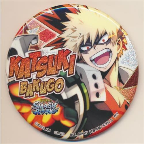 ヒロアカ 爆豪 グリッター缶バッジ 僕のヒーローアカデミア グリッター缶バッジ?SMASH RISING? 爆豪勝己