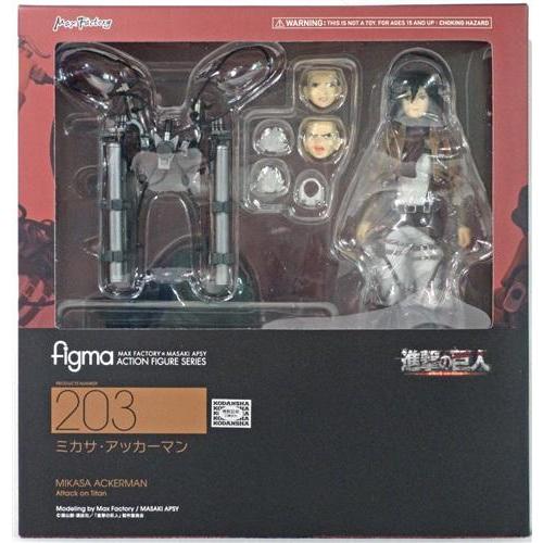 figma 203 進撃の巨人 ミカサ・アッカーマン フィギュア