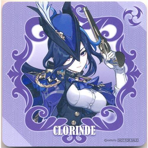 原神 GIGO クロリンデ コースター たい焼き 50枚 原神×GiGOのたい焼き 原神焼き 第4弾 ?フォンテーヌ? ノベルティ