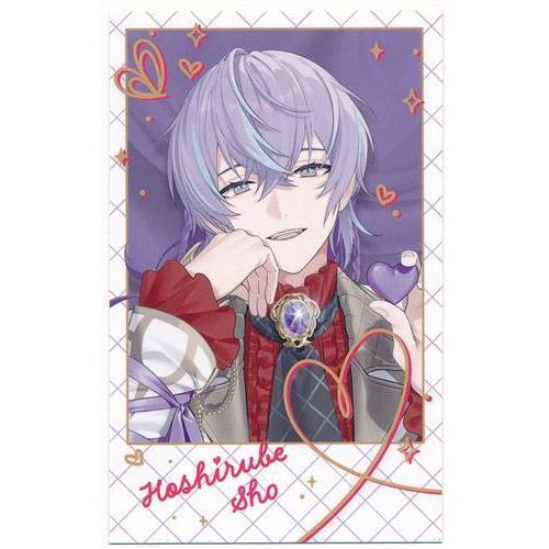 にじさんじ MeltyValentine チェキ 星導ショウ にじさんじ Melty Valentine ランダムチェキ風カード 星導ショウ B