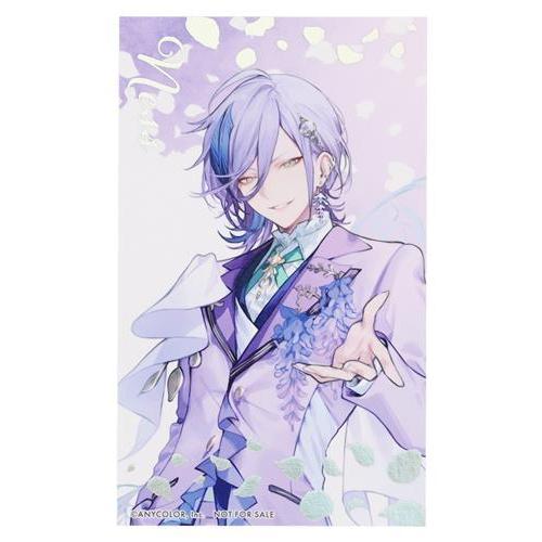 にじさんじ×アニメイトカフェ Flower Festival 箔押しカード 榊ネス