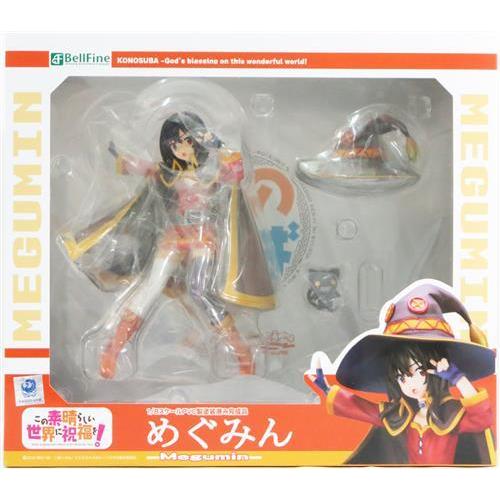このすば　めぐみん 1/8スケールフィギュア　ベルファイン　未開封 この素晴らしい世界に祝福を めぐみん フィギュアベルファイン このす