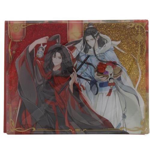 魔道祖師 卯躍坤霊Ver. 自立式グリッターアクリルパネル 魏無羨&藍忘機 