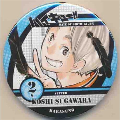 ハイキュー コレクション缶バッジ 第2弾 菅原孝支 : らしんばん通販
