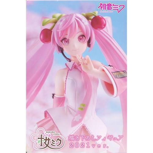 初音ミク 描き下ろしフィギュア 桜ミク 2021ver. : らしんばん通販