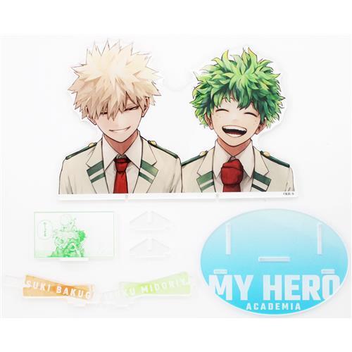 僕のヒーローアカデミア アクリルGIGAフィギュア 緑谷出久と爆豪勝己