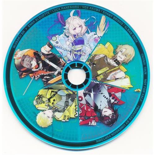 NIJISANJI EN×次元波板糖 中国限定 フラッシュカード タイプA