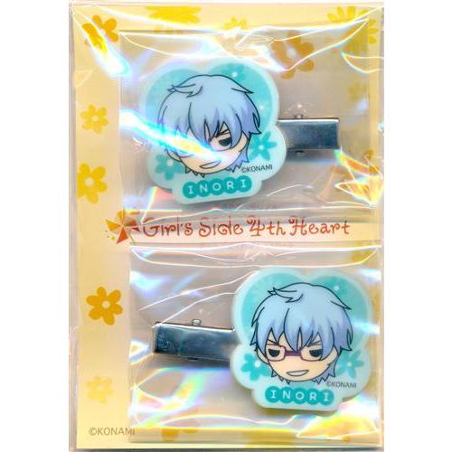 ときめきメモリアル Girl's Side 4th Heart EC限定 ヘアクリップ 氷室
