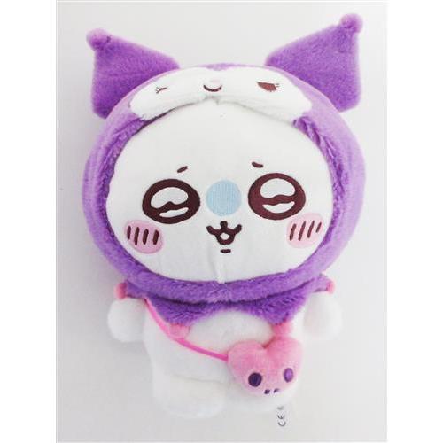 ちいかわ×サンリオキャラクターズ ぬいぐるみ モモンガ×クロミ平日限定