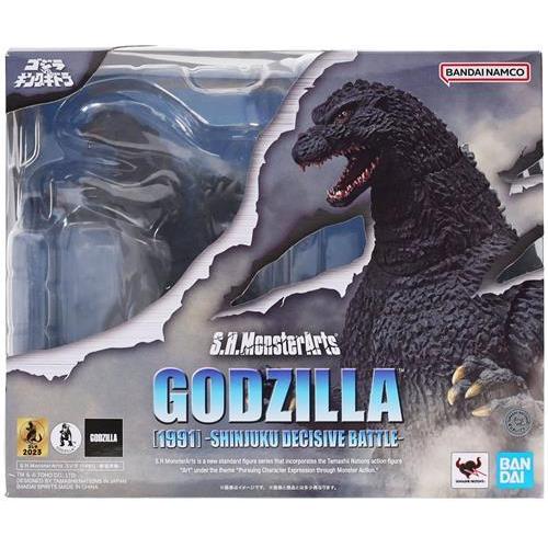 S.H.MonsterArts ゴジラVSキングギドラ 1991 新宿決戦 ゴジラVSキングギドラ「S.H.MonsterAtrs ゴジラ (1991) -新宿決戦-」が