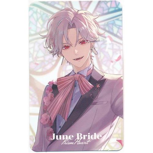 にじさんじジュンブラランダムフォト風カード　葛葉　特典 にじさんじ Prism Heart June Bride ランダムフォト風カード Aグループ
