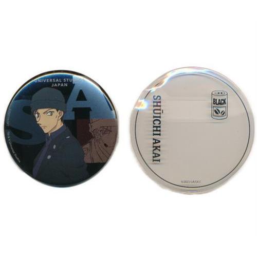 名探偵コナン コレクタブル缶バッジ ユニバーサル・スタジオ・ジャパン