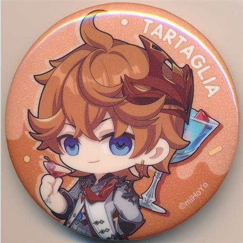 原神 沁甜一夏シリーズ 缶バッジ タルタリヤ : らしんばん通販 Yahoo